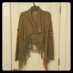 Multi colored cardigan